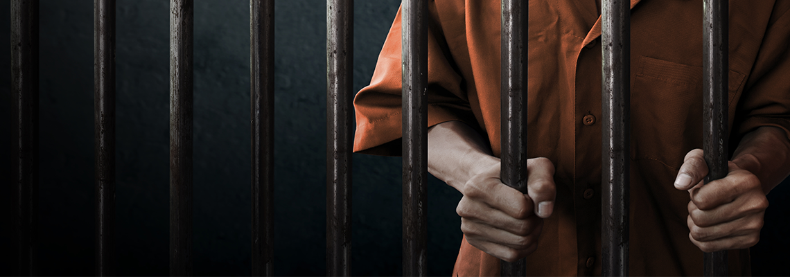 Man in prison