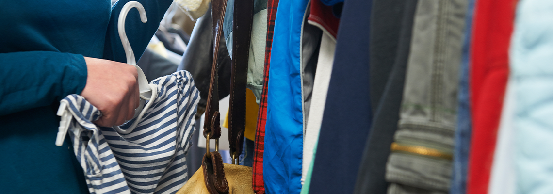 Woman Stealing Clothes From Store